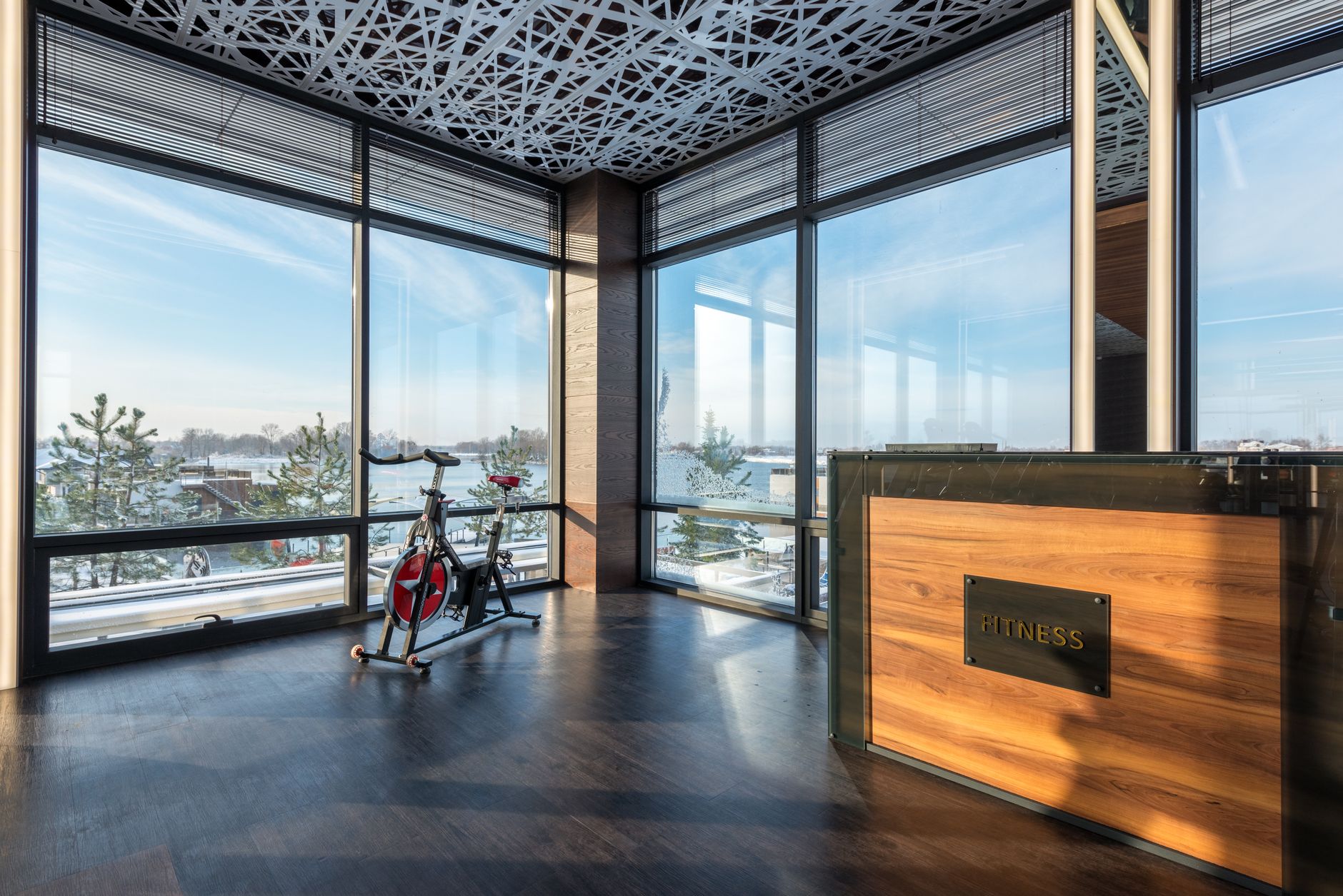 Recepcija i interijer fitness centra Fitness for Life
